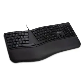 Kensington Pro Fit Ergo Wired Keyboard, Built-In Wrist Rest, Spill-Proof Keys, Ergonomist Approved