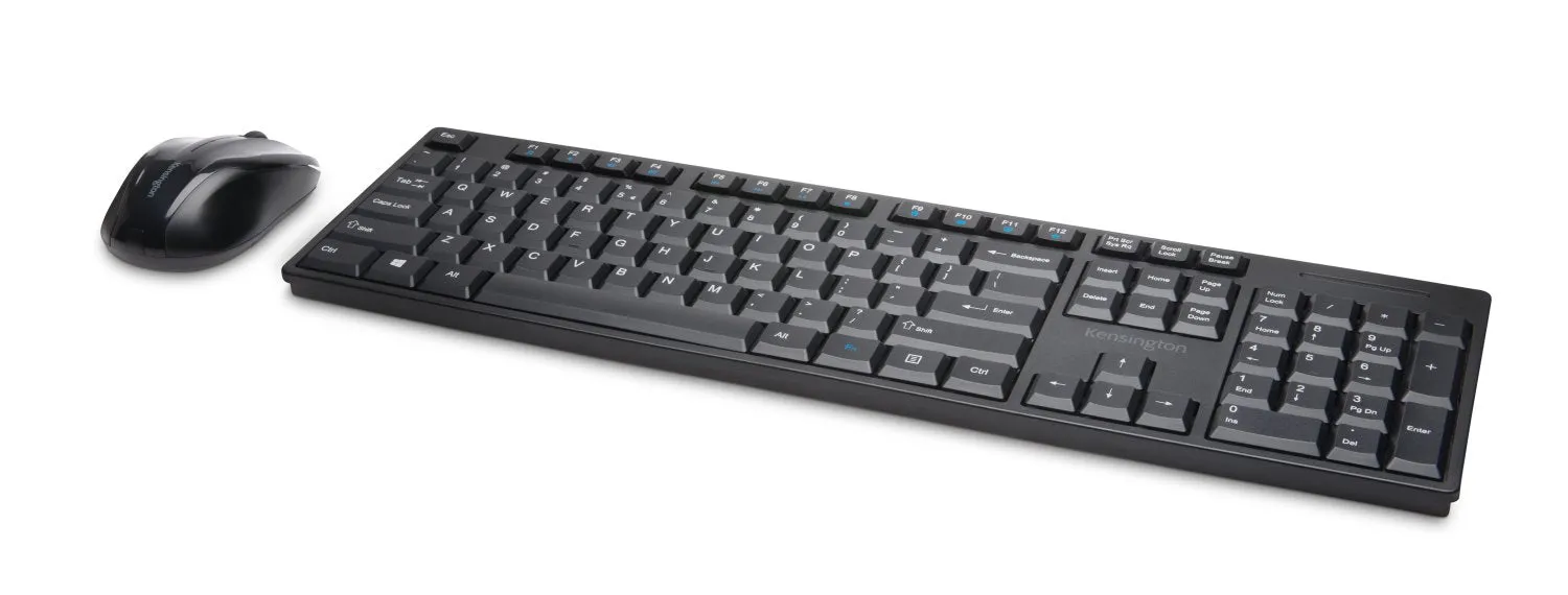 Kensington Pro Fit Low Profile Wireless Desktop Set - Keyboard   Mouse