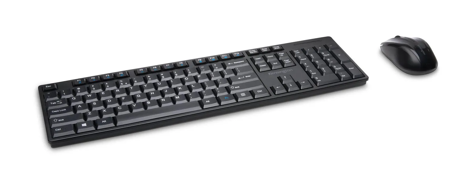 Kensington Pro Fit Low Profile Wireless Desktop Set - Keyboard   Mouse