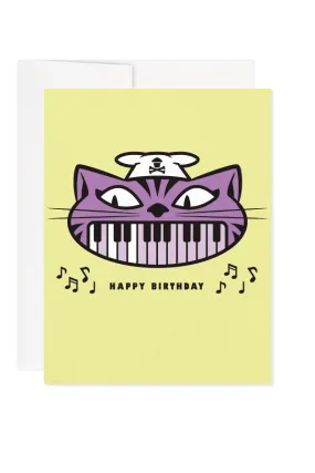 Keyboard Birthday Greeting Card