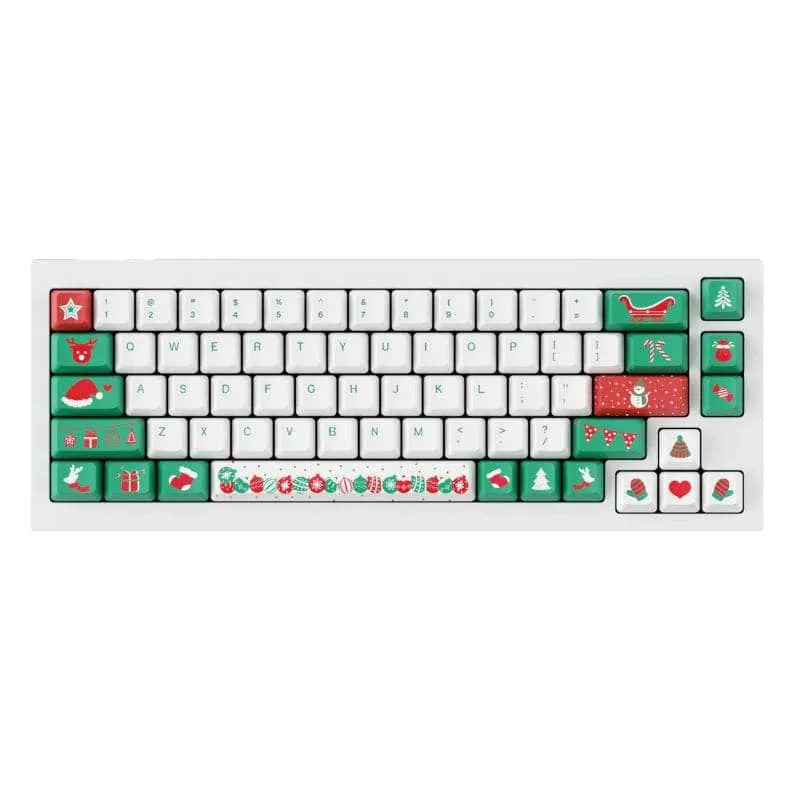 Keychron Dye Sub Pbt Full Keycap Set Christmas Tree Jm 74