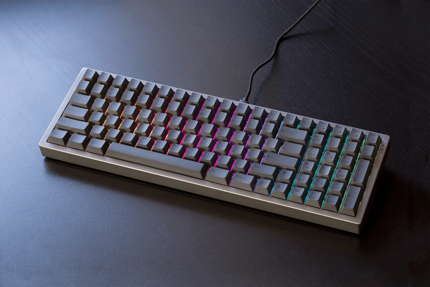 Kira Stealth — Full-Metal RGB Mechanical Keyboard