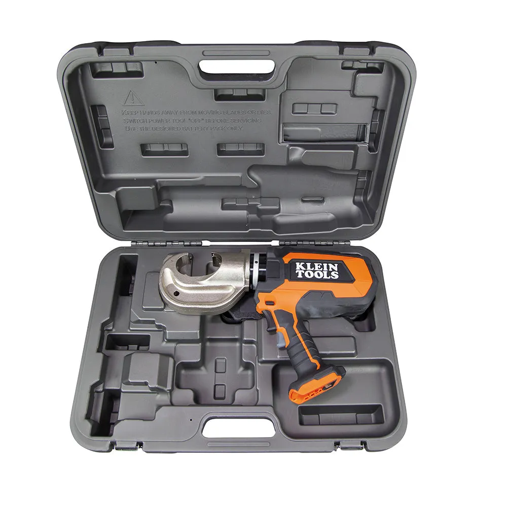 Klein BAT20-12T165 Battery-Operated 12-Ton Crimper with Case