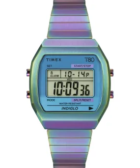 Ladies Timex Lab Timex 80 Blue Watch TW2W57100