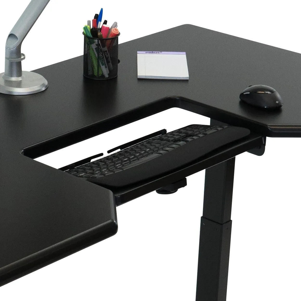 Lander Standing Desk with SteadyType - 3D Laminate