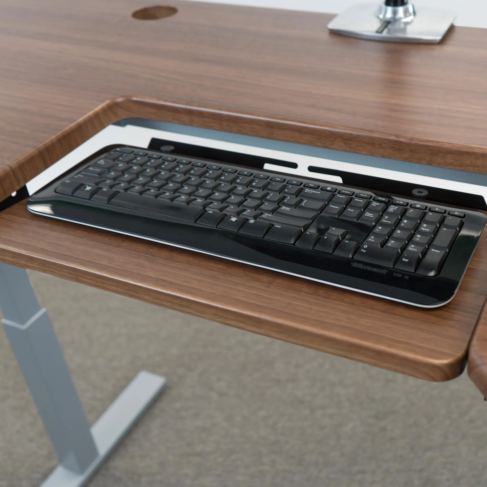 Lander Standing Desk with SteadyType - 3D Laminate