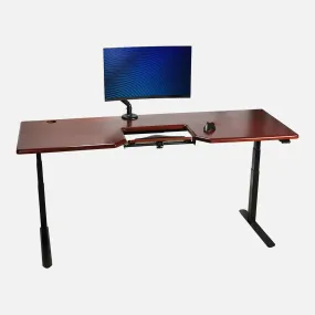 Lander Standing Desk with SteadyType - Solid Wood