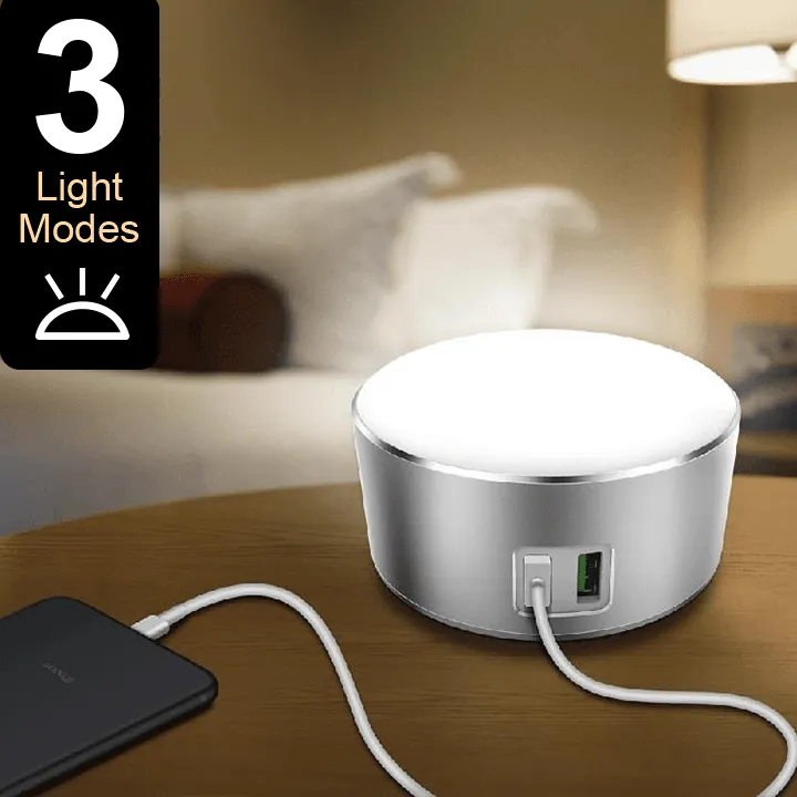 LDNIO 12W Creative Touch Lamp with USB Charging Ports