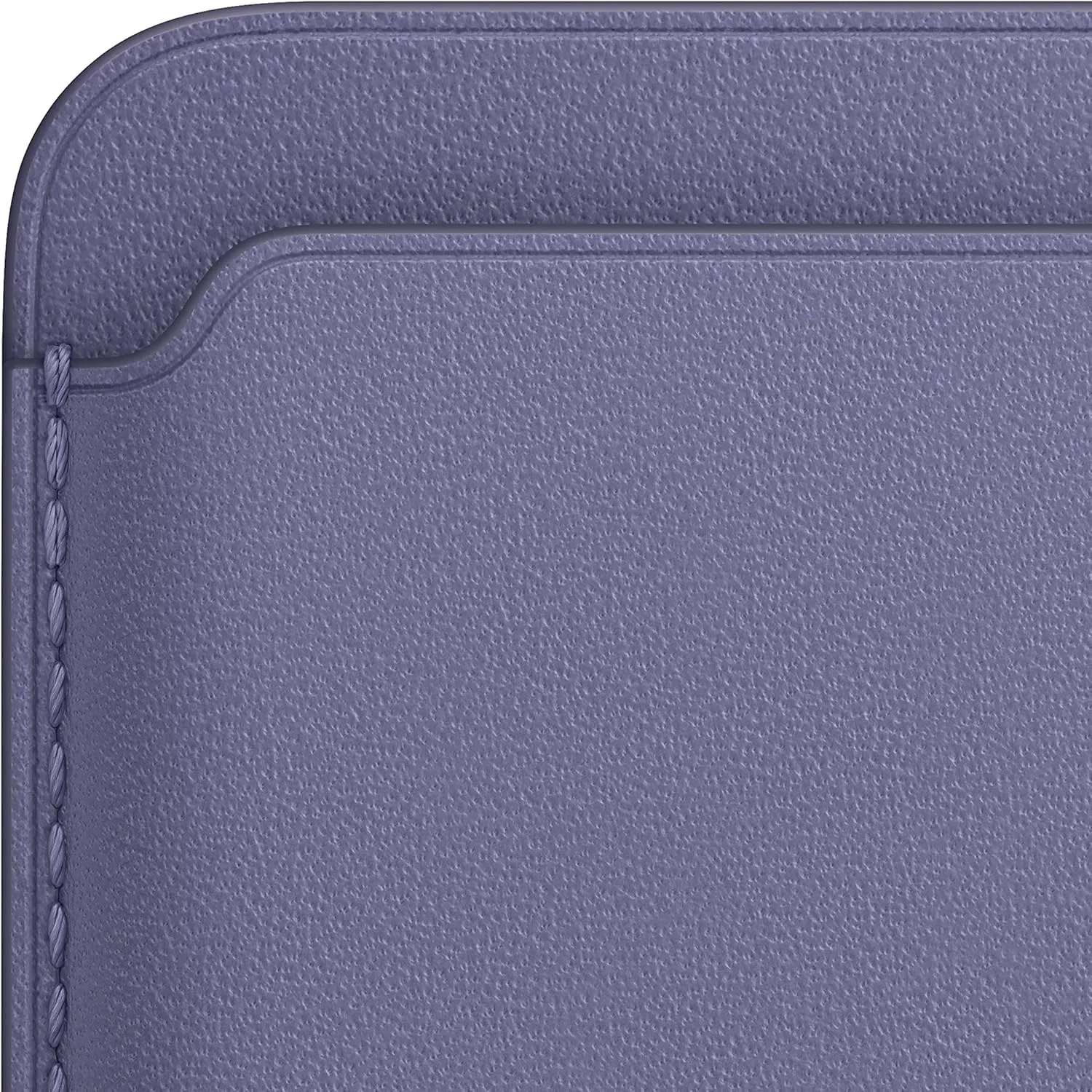 Leather Wallet For Apple MagSafe For iPhone Wisteria