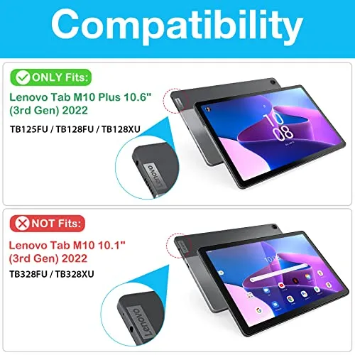 Lenovo Tab M10 Plus 10.6" 3rd Gen Slim Folio Protective Case | ProCase