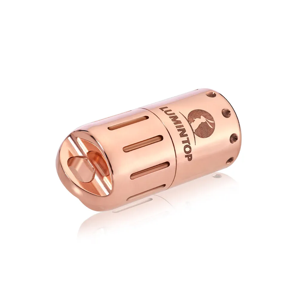 Lumintop EDC Pimi 110 Lumens 10180 EDC Copper Flashlight