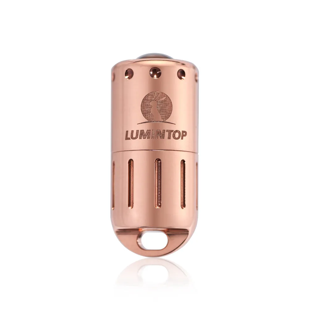 Lumintop EDC Pimi 110 Lumens 10180 EDC Copper Flashlight