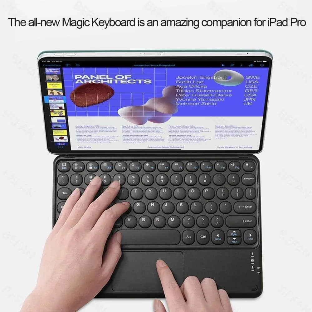 Magic iPad Air 5 2022 Magnetic Bluetooth Keyboard Case