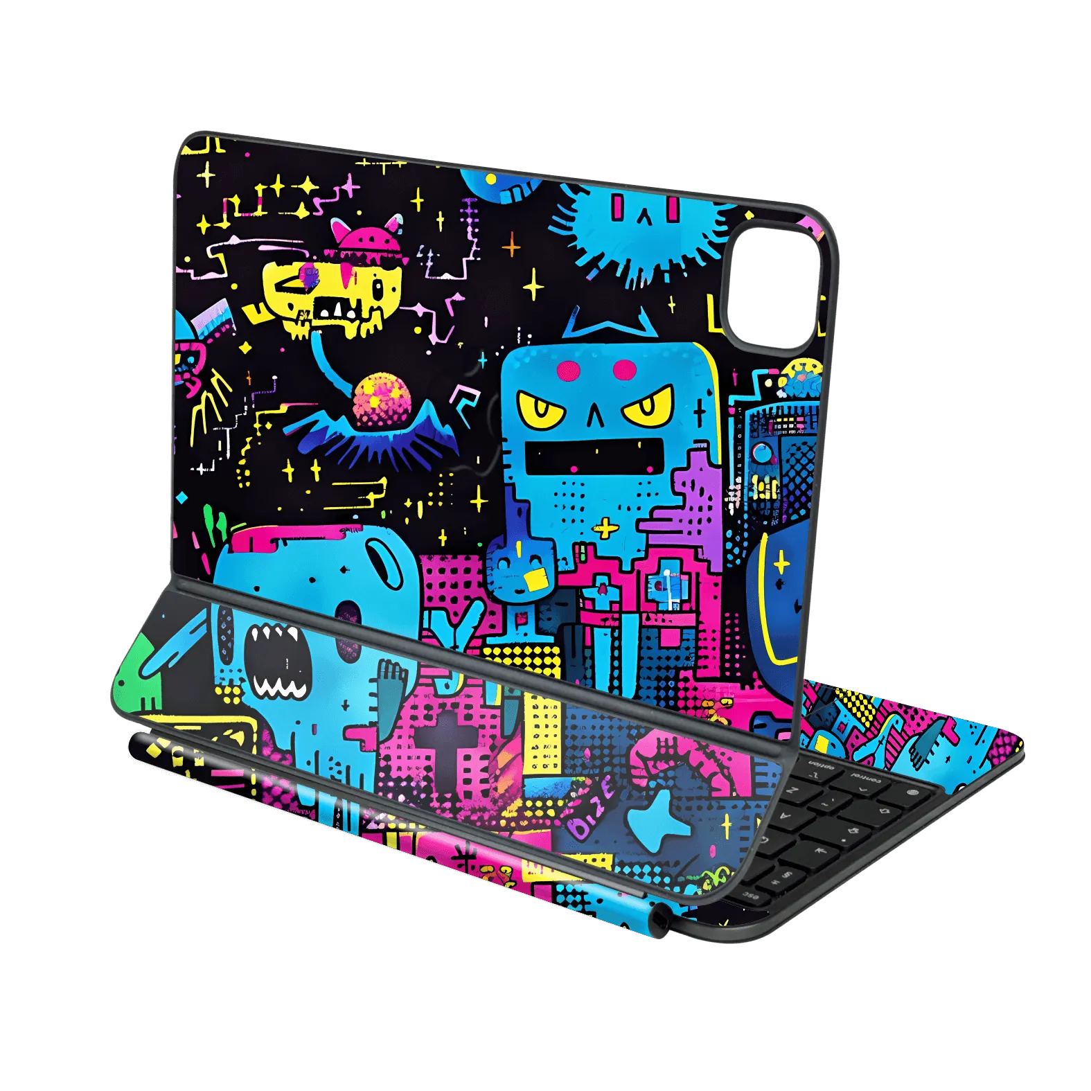 Magic Keyboard for iPad PRO 13” (M4, 2024) SIGNATURE Arcade Rave Skin