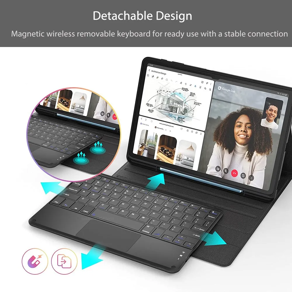 Magic Keyboard For Samsung Galaxy Tab