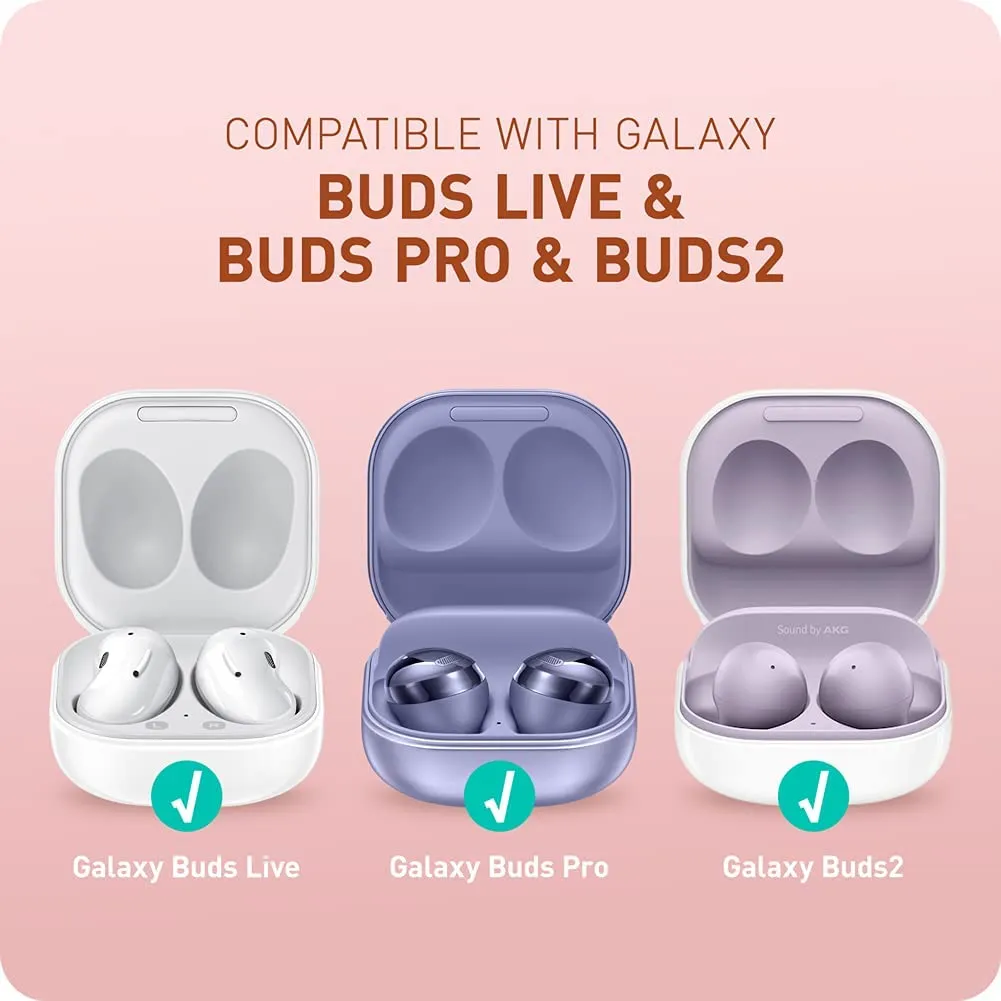 Marble Bundle for Samsung Galaxy S23 5G Ultra Case   Galaxy Buds Case (Pink)