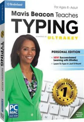 MAVIS BEACON TEACHES TYPING POWERED BY ULTRAKEY - PERSONAL EDITION AMR