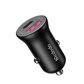 Mcdodo CC-268 | 45W PD Car Charger | Dual Ports (Type-C & USB)