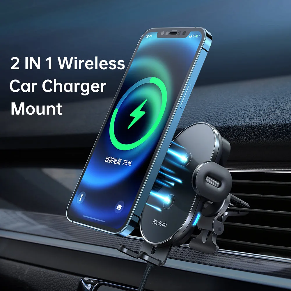 Mcdodo Wirelss Car Mount Charger - ZN Series(With Dual Coil)