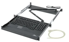 Middle-Atlantic RM-KB Slide-Out Keyboard Rackmount with USB Keyboard