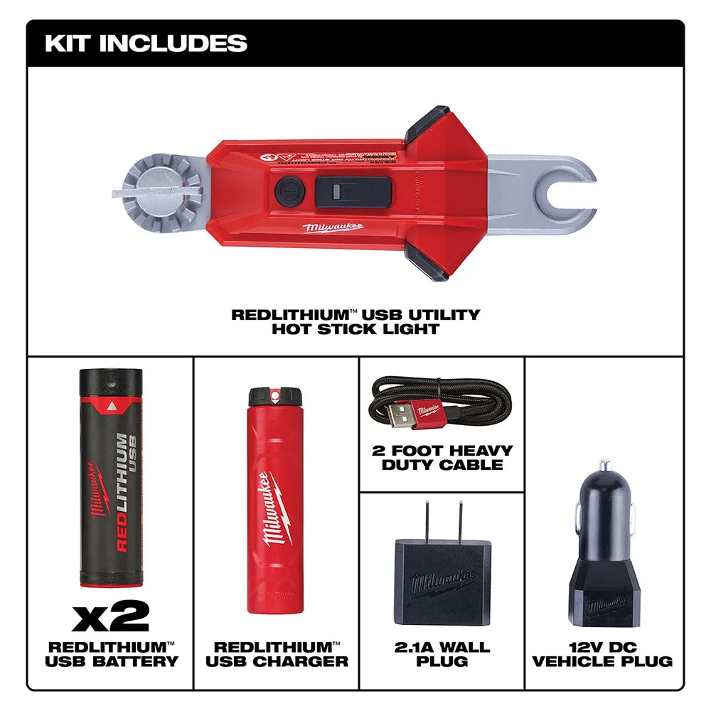 Milwaukee 2119-22 USB Rechargeable Utility Hot Stick Light