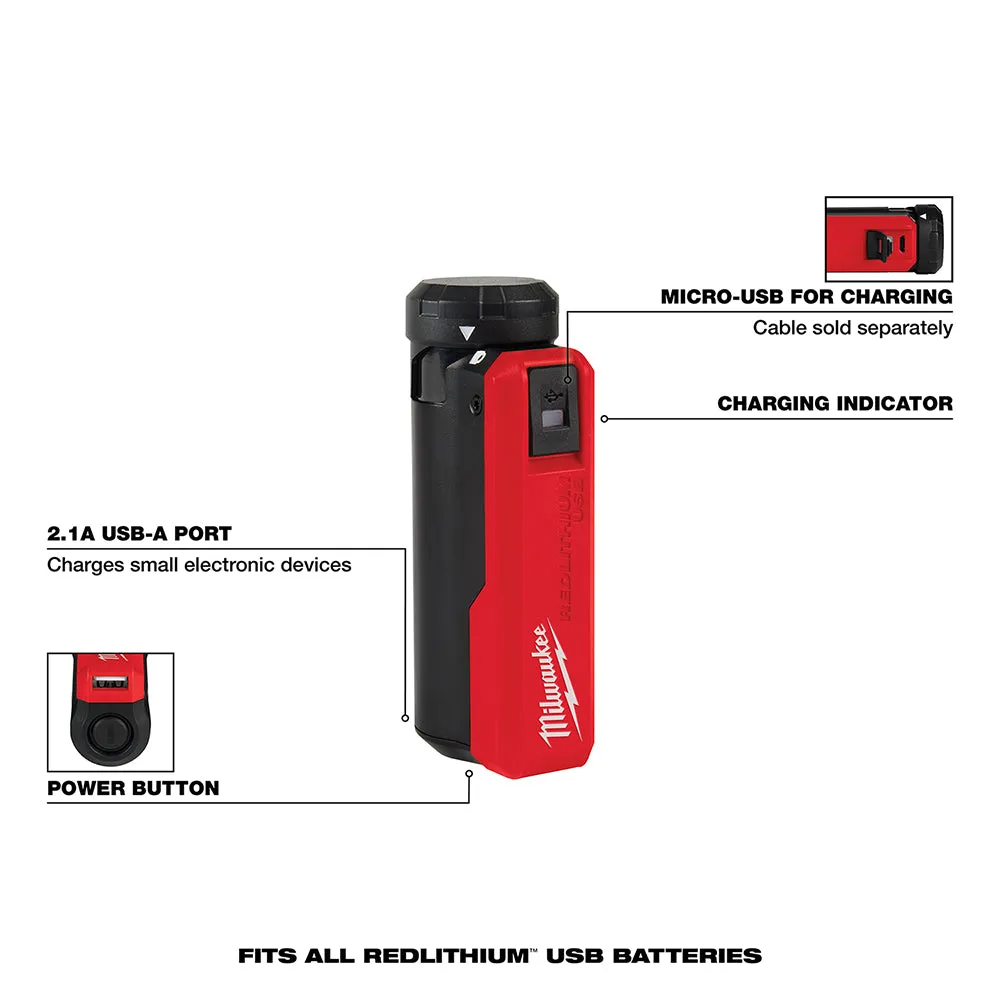 Milwaukee 48-59-2013 REDLITHIUM USB Charger and Portable Power Source Kit