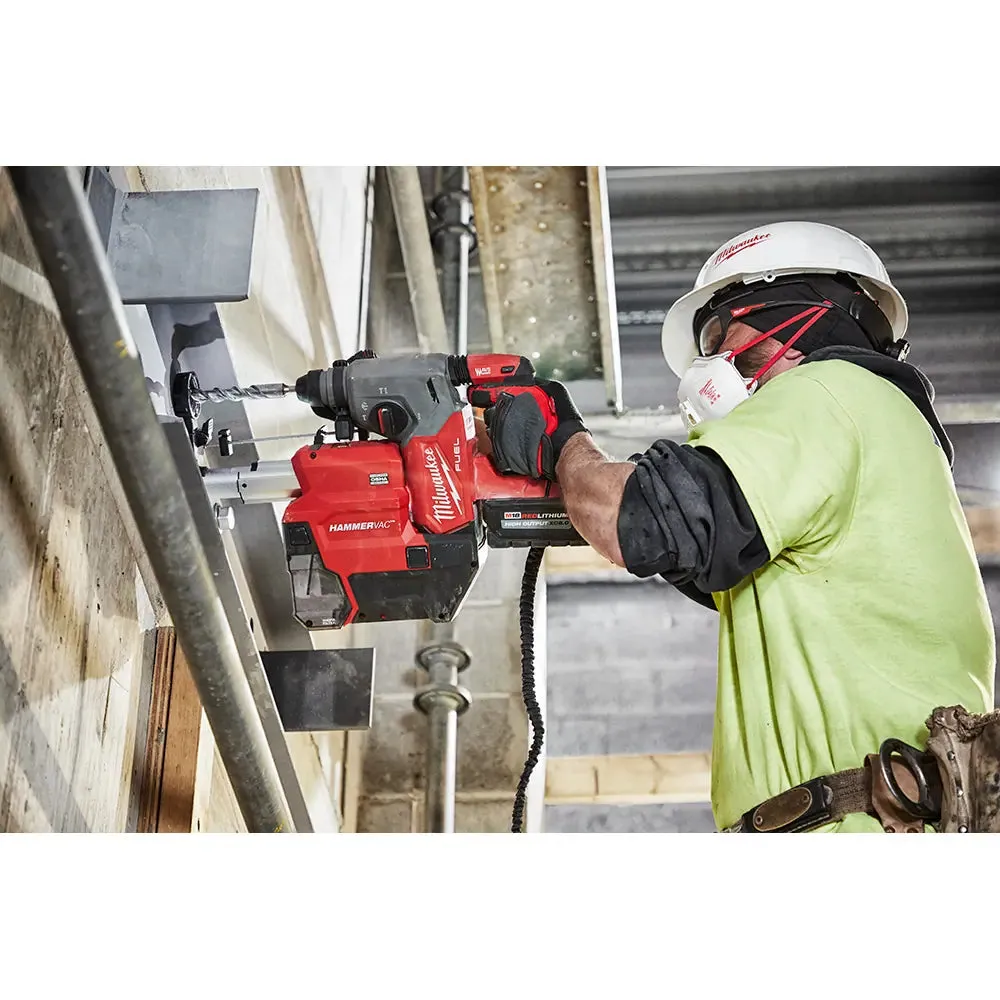 Milwaukee M18 FUEL 1" SDS Plus Rotary Hammer with Dust Extractor Kit