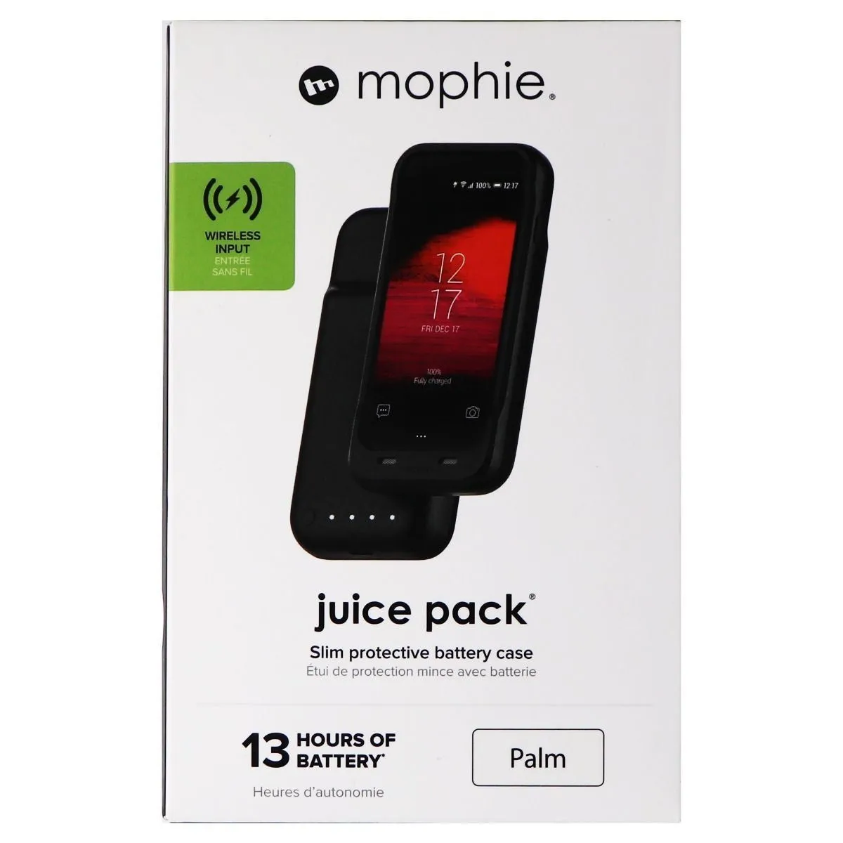 Mophie Juice Pack - Protective Battery Case Made For Palm - Black