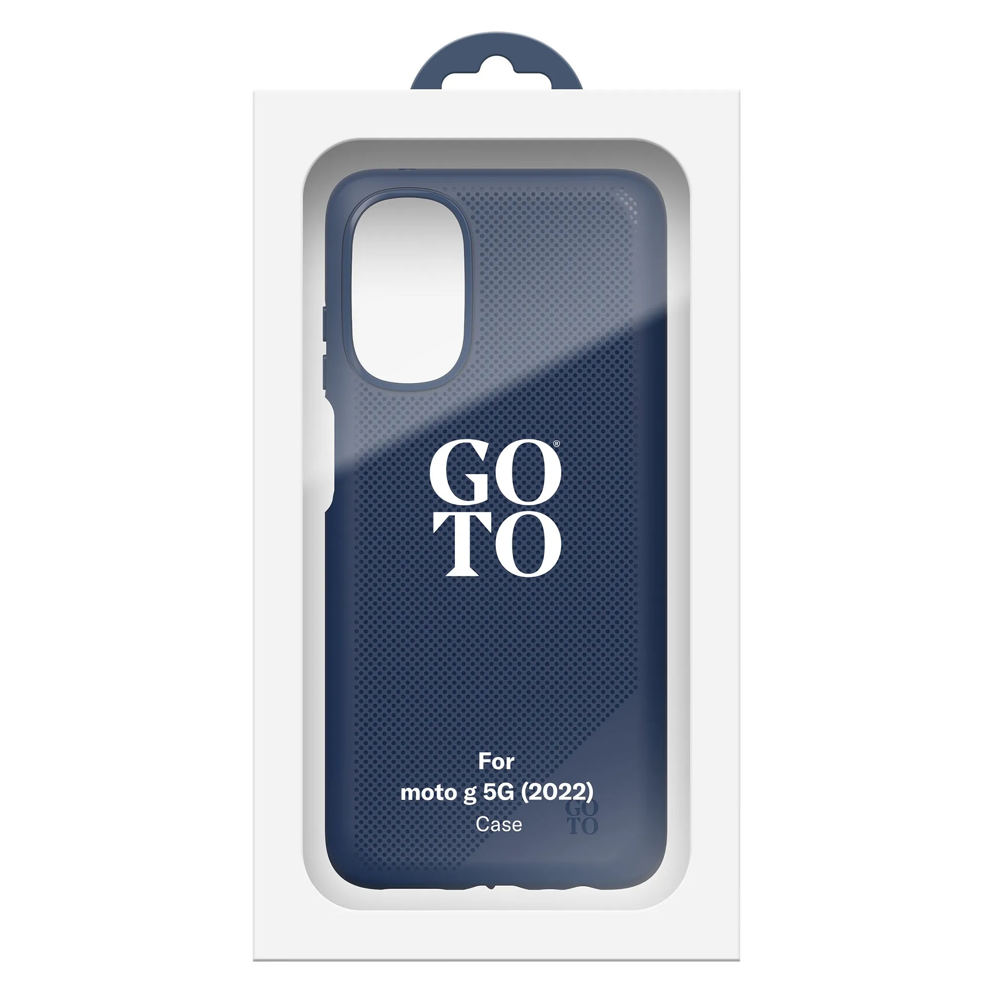 Motorola moto g 5G Dot 45 Case Navy Blue