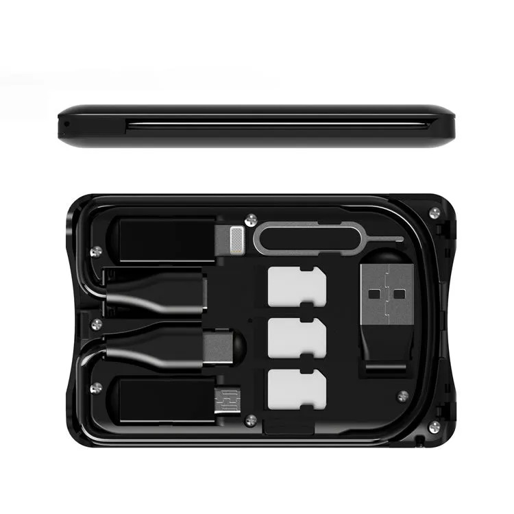 Multi-Functional Mobile Accessories Kit with Wireless Charger