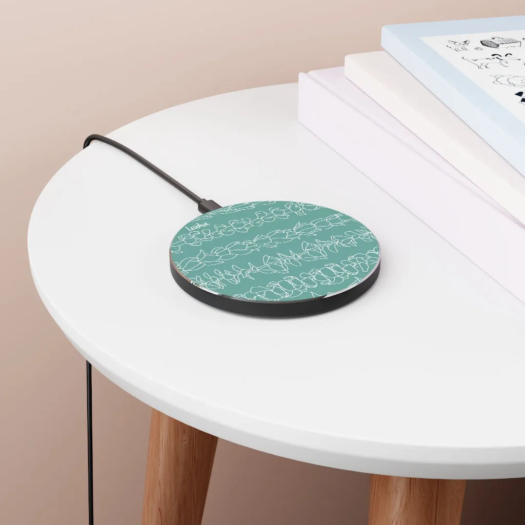 Na Lei - Teal - Wireless Charger hi