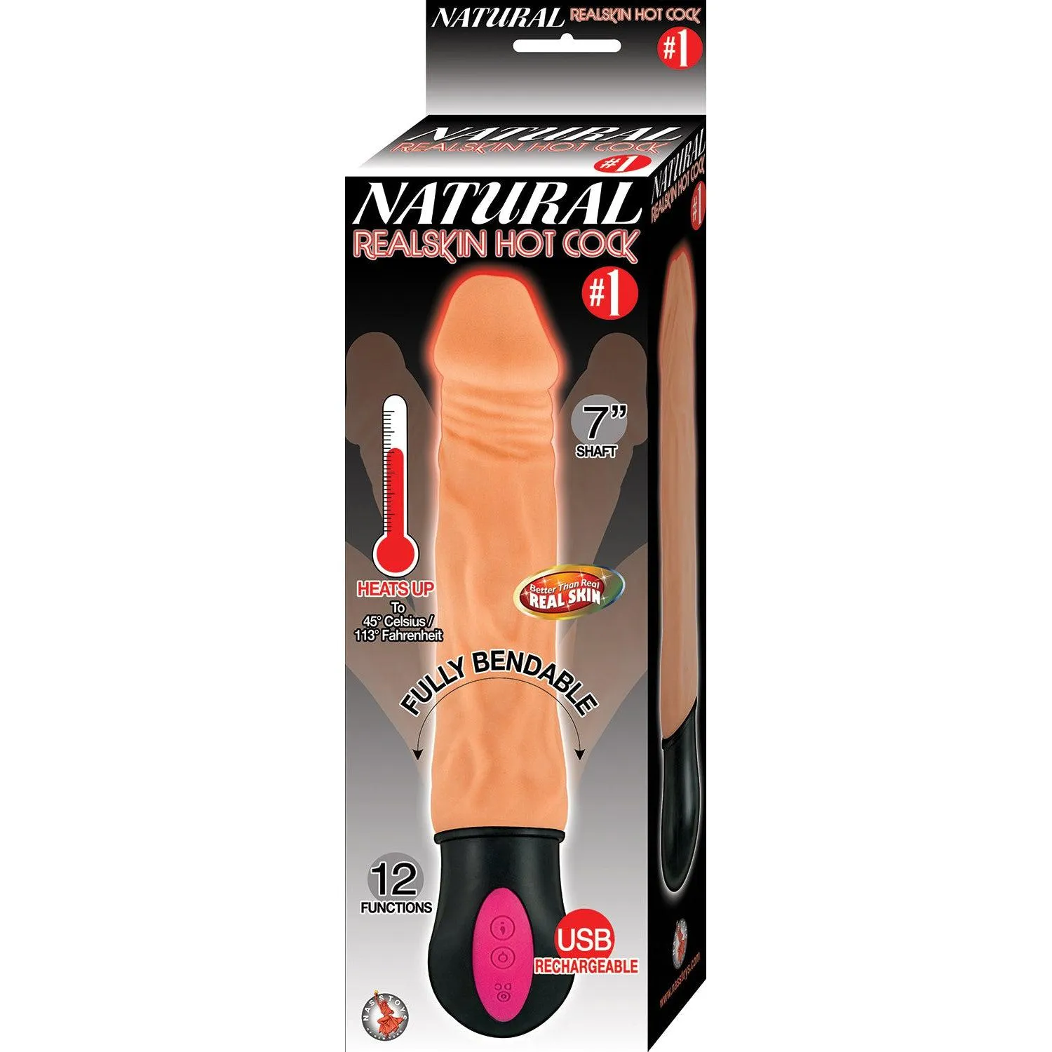 Natural Realskin Hot Cock #1 - Flesh