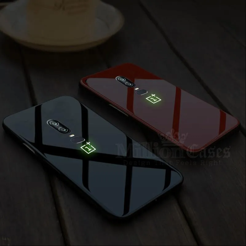 OnePlus 6 Radium Glow Light Illuminated Logo 3D Case