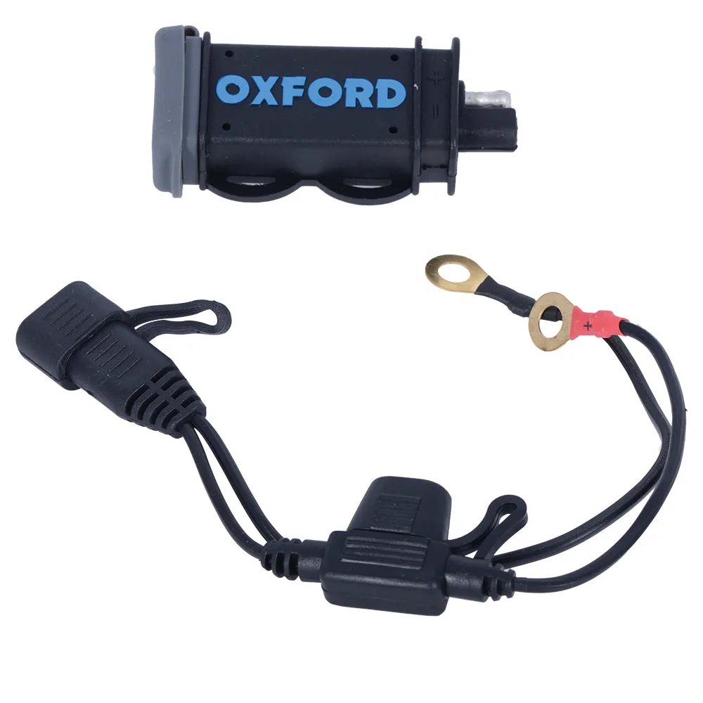 Oxford USB 2.1Amp Fused Power Charging Kit