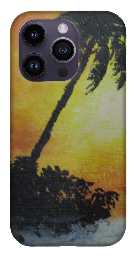 Palm Sunset - Phone Case