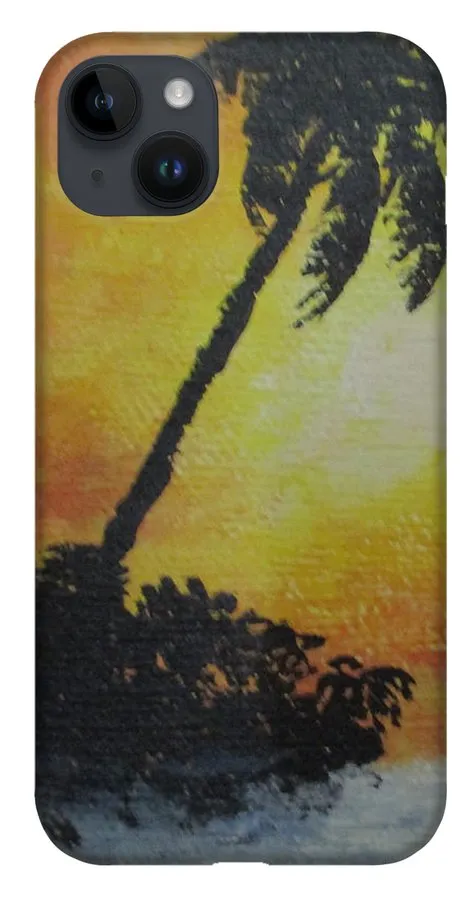 Palm Sunset - Phone Case