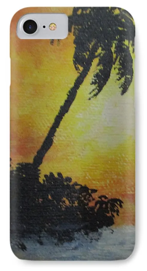 Palm Sunset - Phone Case