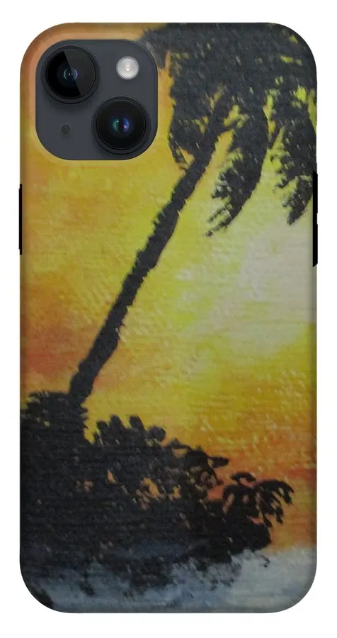 Palm Sunset - Phone Case