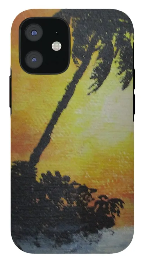 Palm Sunset - Phone Case