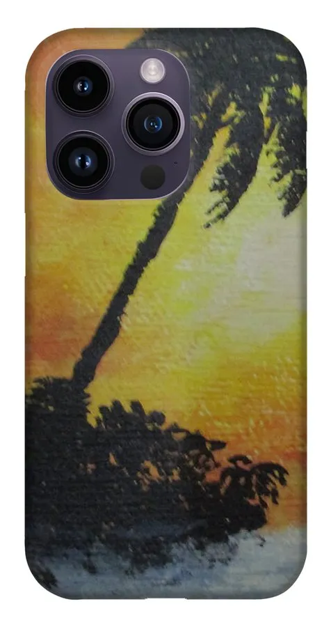 Palm Sunset - Phone Case