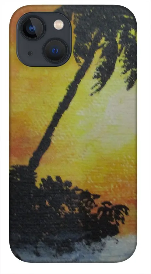 Palm Sunset - Phone Case