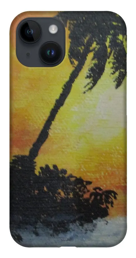 Palm Sunset - Phone Case