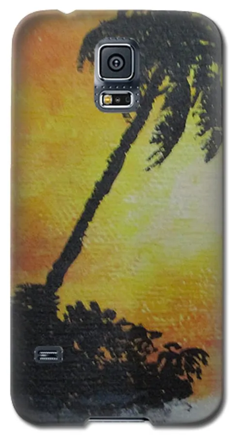 Palm Sunset - Phone Case