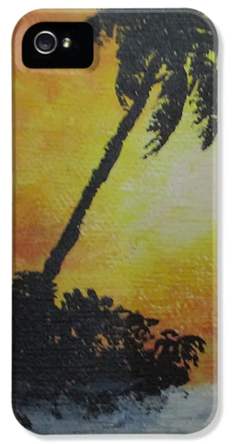 Palm Sunset - Phone Case