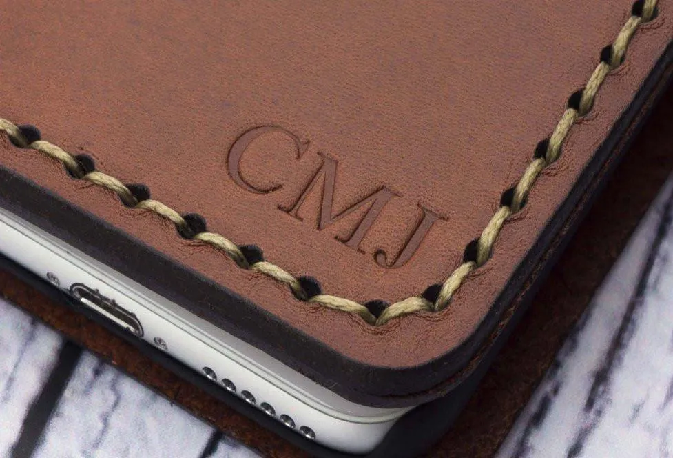 Personalized iPad Mini , Mini 2, Mini 3, Mini 4 Leather Sleeve