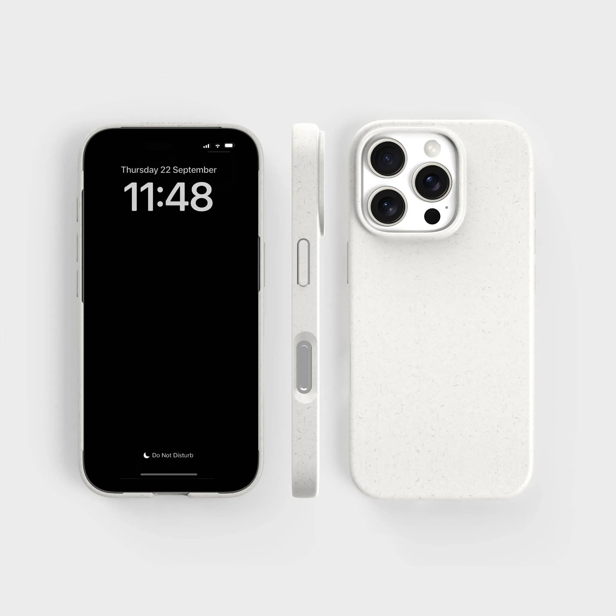 Plant-based Phone Case White with MagSafe & FREE Cable | PLNTPRTCT™