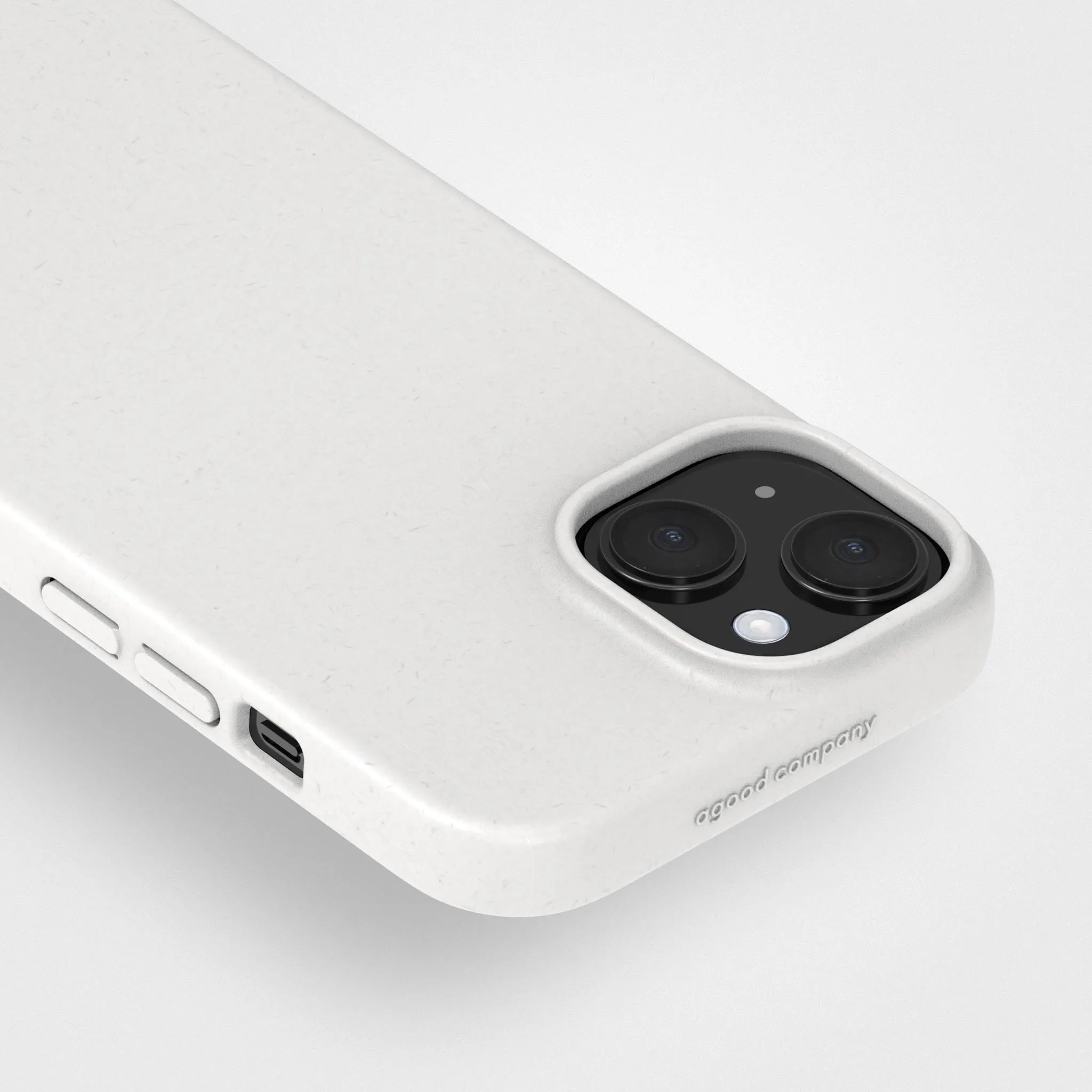 Plant-based Phone Case White with MagSafe & FREE Cable | PLNTPRTCT™