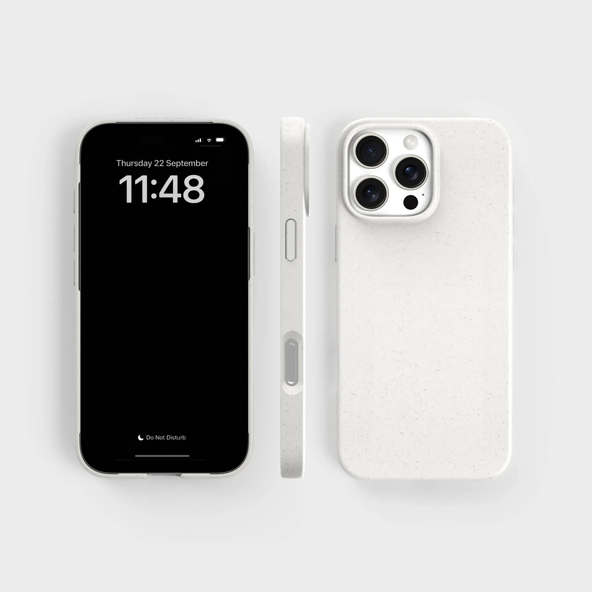 Plant-based Phone Case White with MagSafe & FREE Cable | PLNTPRTCT™