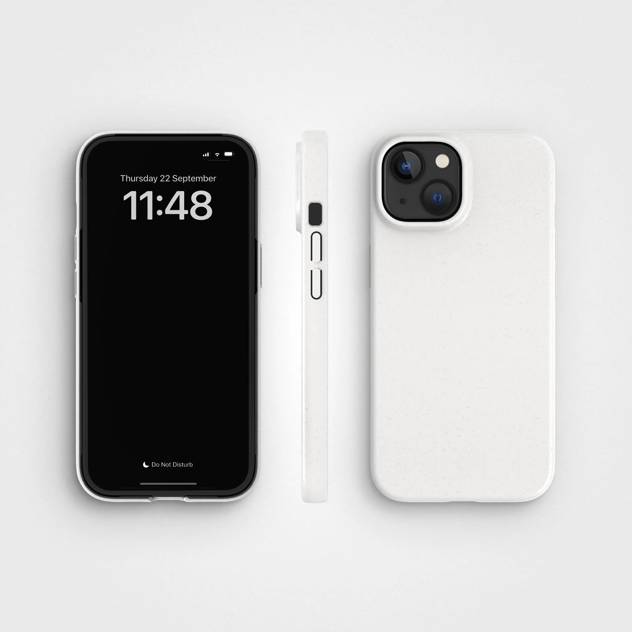 Plant-based Phone Case White with MagSafe & FREE Cable | PLNTPRTCT™