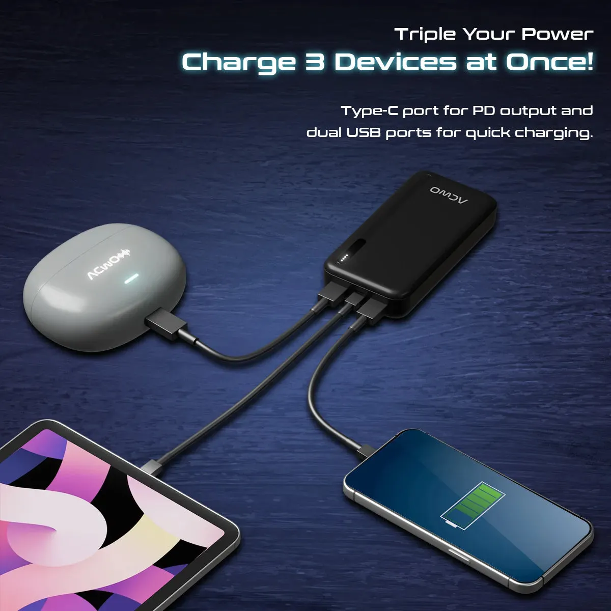 POwER 721  : Powerbank - black